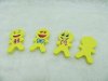 36Pkts x 2Pcs Novelty Smiley Face Emoticons Erasers