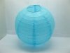 10Pcs New Plain Blue Paper Lantern Wedding Favor 30cm