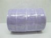 4Rolls X 50Yards Purple Organza Ribbon 38mm