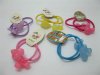 1Pkt X 10Bags Elastic Scrunchies for Girls Hair Elastic