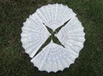 12X New Shiny White Flower Folding Fans Hand Fans Mixed