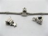 20 Nickel Plated European Thread Beads ac-sp493 20 Nickel Plated European Thread Beads ac-sp493