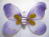 5Pcs Purple Glitter Butterfly Dress-up Fairy Wings Girl's Costum
