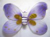 5Pcs Purple Glitter Butterfly Dress-up Fairy Wings Girl's Costum 5Pcs Purple Glitter Butterfly Dress-up Fairy Wings Girl's Costum