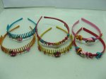 12 Colourful Head Bands Hairband for Kids Mixed Colour toy-p773