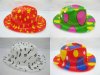 12 Plastic Colorful Cowboy Hat Party Favor Assorted 12 Plastic Colorful Cowboy Hat Party Favor Assorted