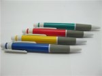 60 Automatic Ball Point Pens Blue Ink Mixed Colour