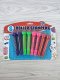 10Sheets x 8 Roller Stampers Colored Markers Dual Tipped Stamp