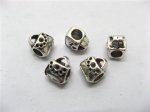 100 Charms Metal Handbag European Beads ac-sp517