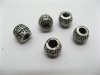 10 Alloy Pandora Carved Metal Thread Beads ac-sp282