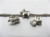20 Nickel Plated European Goat Thread Beads ac-sp477