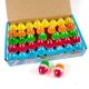 40 Egg Shape Plasticine Slime Crystal Mud Gum Sticky Toy Mixed