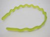 3x12Pcs Frosted Green Hairbands Craft for DIY 10mm 3x12Pcs Frosted Green Hairbands Craft for DIY 10mm