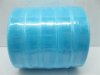 5Rolls X 50Yards Blue Organza Ribbon 18mm