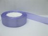 5Rolls X 25Yards Purple Satin Ribbon 25mm