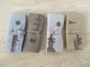 4Pc Wrap Roll Up Pencil Case Storage Pouch Purse 18.6cm long 4Pc Wrap Roll Up Pencil Case Storage Pouch Purse 18.6cm long