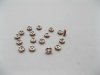 100 6mm Orange Rhinestone Rondelle Spacers Beads 100 6mm Orange Rhinestone Rondelle Spacers Beads