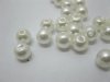 2000Pcs Pearl Ivory Simulate Pearl Beads 8mm be-p89