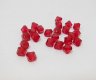 2700 Red Faceted Bicone Beads Jewellery Finding 8mm