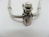 10 Alloy European Gentleman Thread Beads ac-sp359 10 Alloy European Gentleman Thread Beads ac-sp359