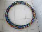 10 Hula Hoops Exercise Sports Hoop Cartoon Design 75cm