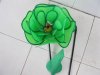 15Pcs Jumbo Green Flower Windmill Garden Decration 15Pcs Jumbo Green Flower Windmill Garden Decration