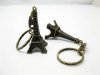 50 Bronze Color France Eiffel Tower Key Rings kr-m53 50 Bronze Color France Eiffel Tower Key Rings kr-m53