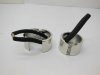 6Pcs Fashiong Hair Cuff Pony Tail Rope Band Hair Tie - Silver 6Pcs Fashiong Hair Cuff Pony Tail Rope Band Hair Tie - Silver