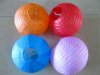 10Pcs Bright Plain Color Paper Lantern 20cm Mixed Color