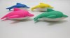 36 New Dolphin Shape Erasers Mixed Color