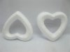 200Pcs Polystyrene Foam Hollow Heart Decoration Craft DIY 76mm 200Pcs Polystyrene Foam Hollow Heart Decoration Craft DIY 76mm