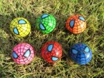 100 Spiderman Rubber Bouncing Balls 30mm Dia Mixed