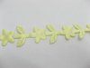5Roll X 10Meters Yellow Satin Leaf Craft Daisy Ribbon 5Roll X 10Meters Yellow Satin Leaf Craft Daisy Ribbon