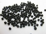 1Bag X 43000Pcs Opaque Glass Seed Beads 2mm Black