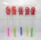 12X Flashing Light Up Spiderman Sticks Mixed Color