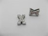10 Fashion Rhinestone Letter "X" Beads Collar Charms 10 Fashion Rhinestone Letter "X" Beads Collar Charms