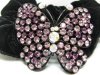 12pcs Chic Designer Hair Clips,Rhinestone Floral Clips