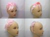 12X New Cute Pink Flower Floral Headband for Girl 12X New Cute Pink Flower Floral Headband for Girl