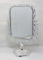 4X New Pedestal Rectangle Makeup Mirror Double Sided