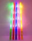 10X New Plain Colourful Light Flashing Sticks