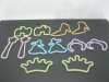 10Bags X 12Pcs Silly Bands Bandz Mixed Color