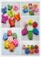 300 Lovely Wooden Beads Craft Favor 5 Style