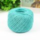 5X 150M Burlap Rope Hemp Cord Thread Jute String Roll DIY Blue