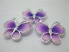 20Pcs Purple Butterfly Hairclip Jewelry Finding Beads 20Pcs Purple Butterfly Hairclip Jewelry Finding Beads