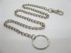 20X Metal Clasp Key Rings Keychain 56cm Long