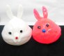12 Funny Squishy Rabbit Head Sticky Venting Balls