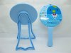 4Set X 2Pcs Blue Handheld & Stand Single Side Makeup Mirror