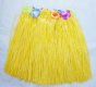 5Pcs Dress-up Hawaiian Yellow Hula Skirt 40cm