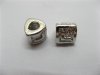 20 Alloy "L" Letter Thread European Beads pa-m40