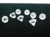 170Pcs Clear Diamond Bead Finding Wedding Decoration 20x19mm 170Pcs Clear Diamond Bead Finding Wedding Decoration 20x19mm
